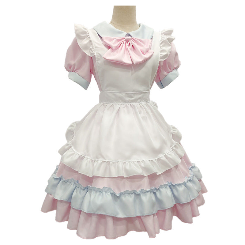2D Lolita Western-style Dress Lolita Loli One-Piece Outfit Set