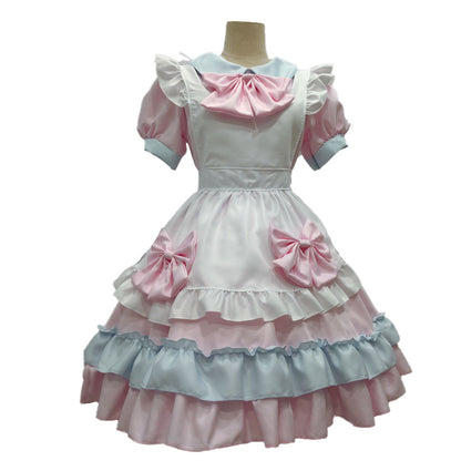 2D Lolita Western-style Dress Lolita Loli One-Piece Outfit Set