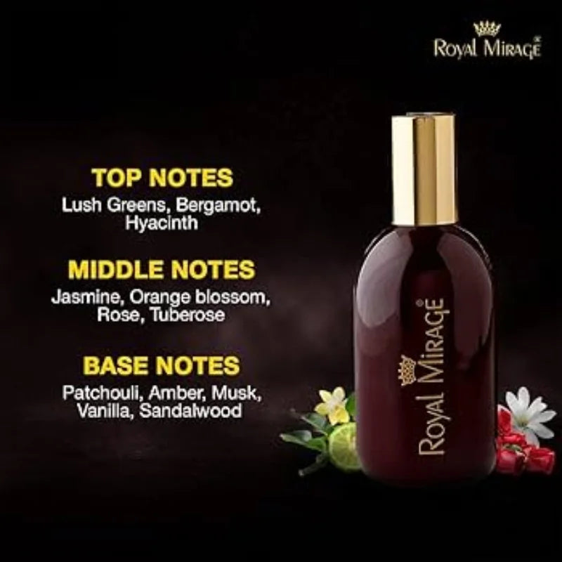 Royal Mirage Eau De Cologne Spray 120ml