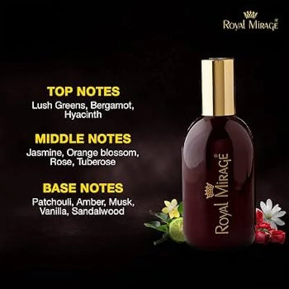 Royal Mirage Eau De Cologne Spray 120ml